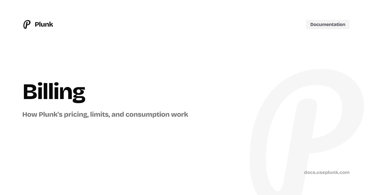 Plunk Documentation